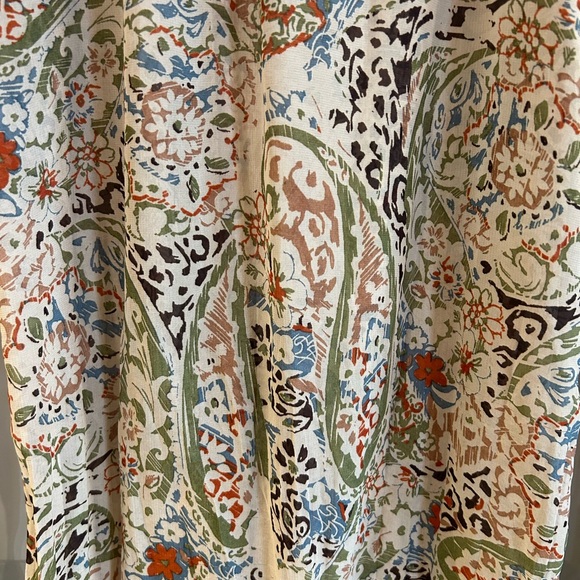 American Rag CIE paisley-printed sheer mini dress Women’s Size Medium - Picture 6 of 8